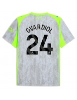 Manchester City Josko Gvardiol #24 Alternativní Dres 2025-26 Krátký Rukáv